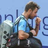 Stan Wawrinka a été battu en 8e de finale à Umag KEYSTONE/EPA/PETER SCHNEIDER